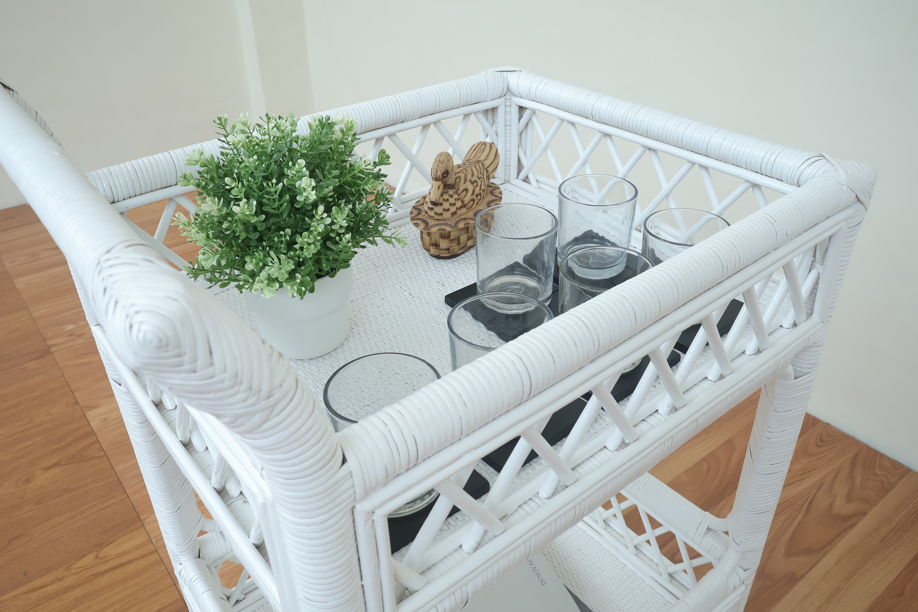 Rattan Serving Carts