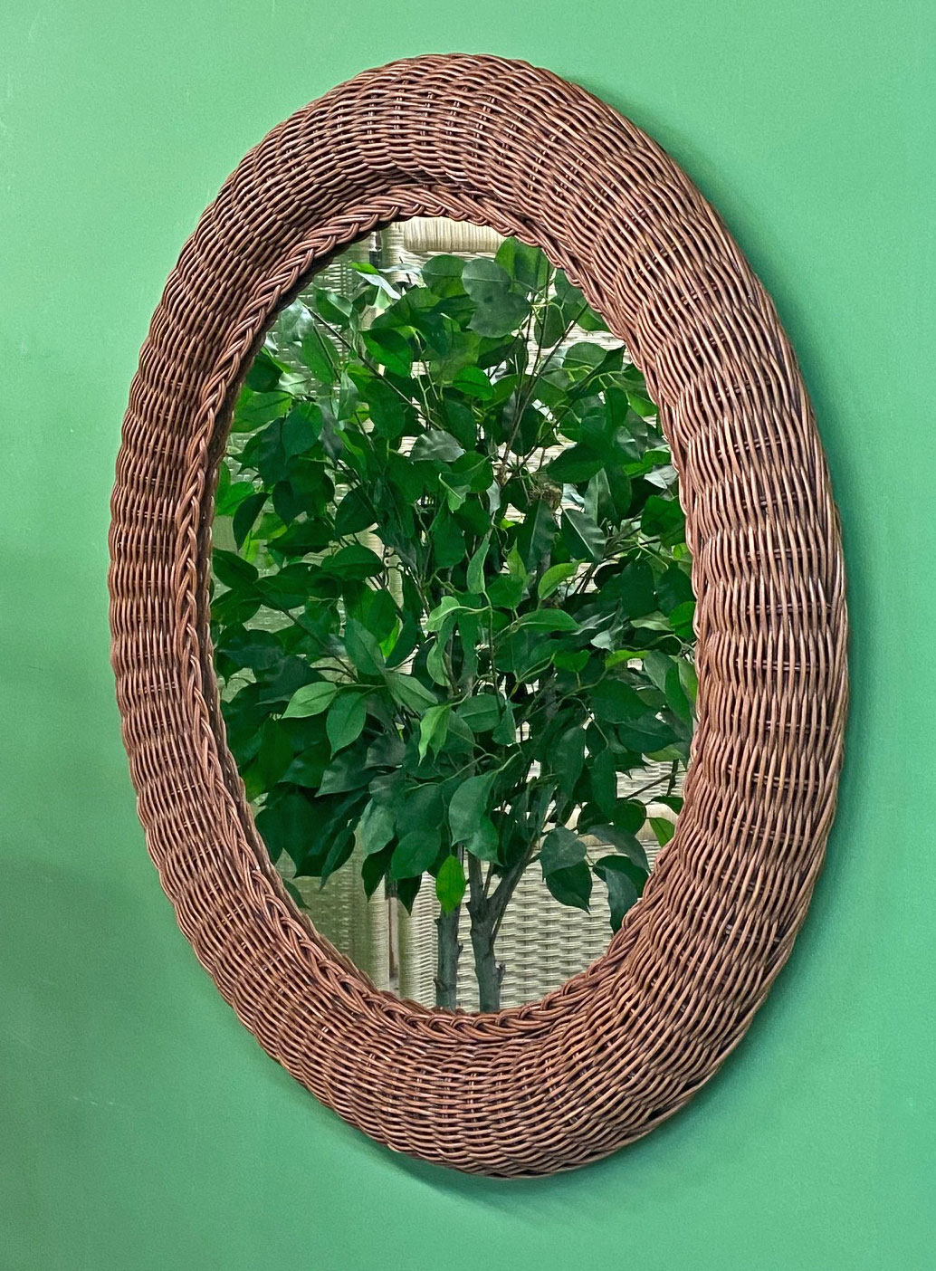 Wicker Mirrors