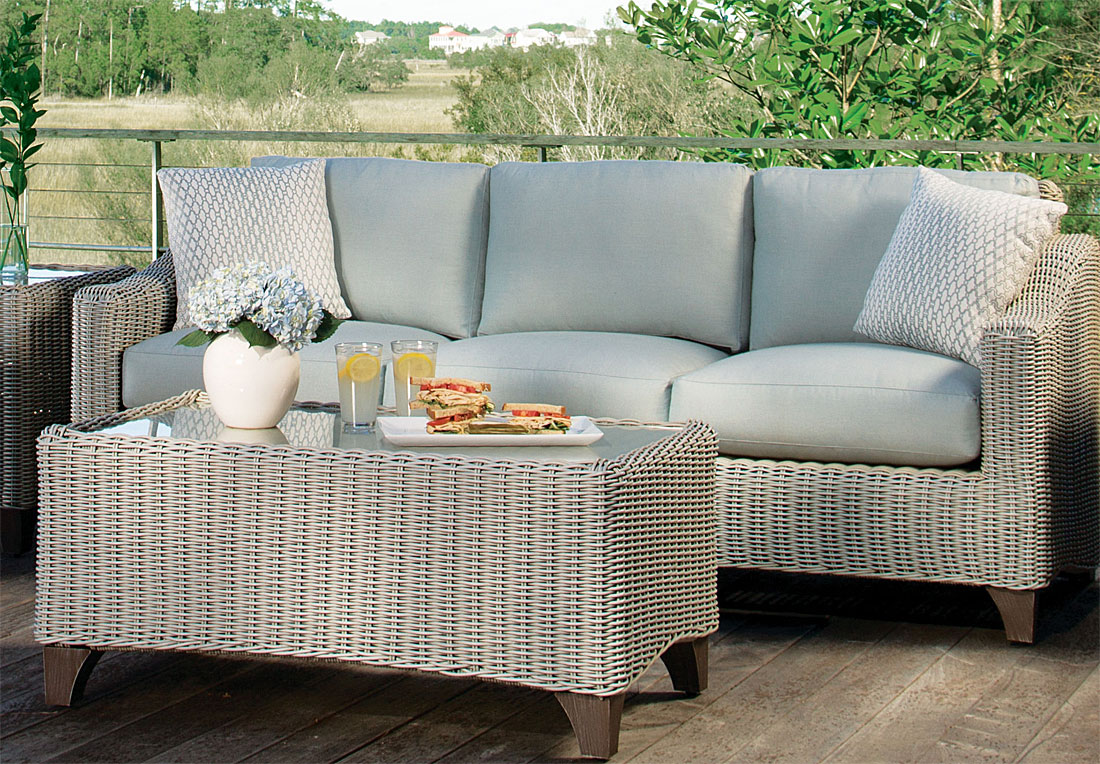 Outdoor Resin Wicker Sofas