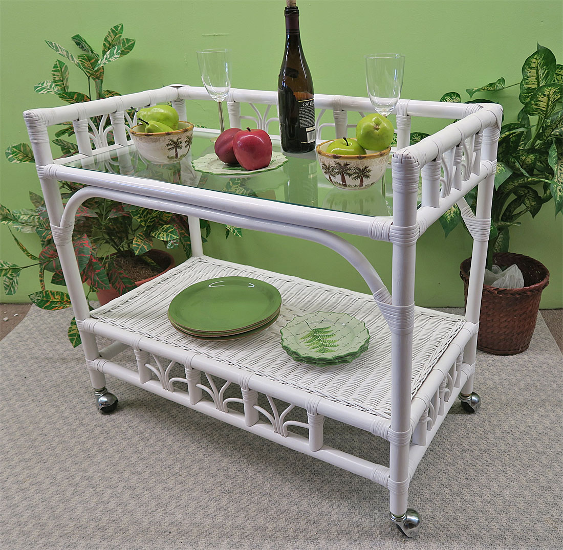 Rattan Serving Carts