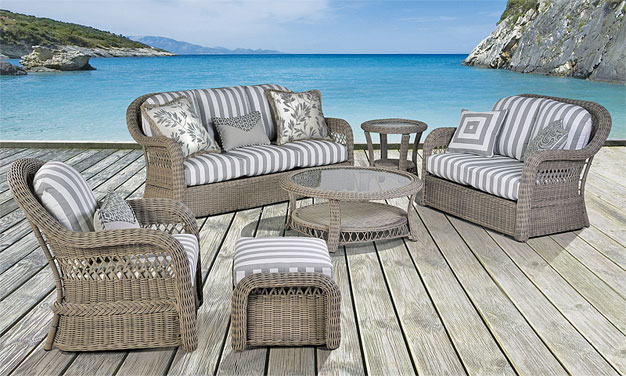 South Sea Outdoor New Java 2-Piece Outdoor Seating Set in Sandstone CODE:UNIV10  for 10% Off