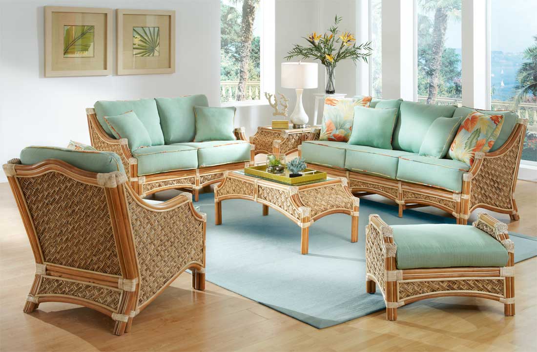 Wicker Sofa Set