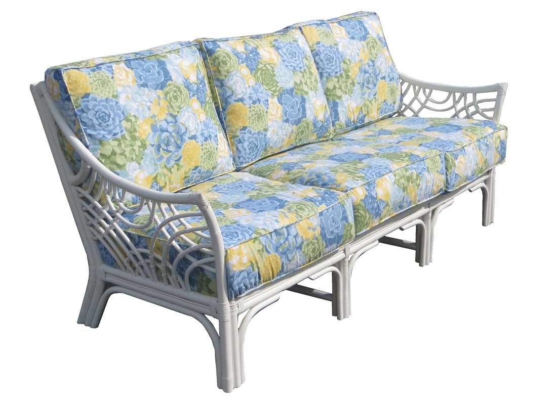 South Pacific Rattan Furniture Set, White