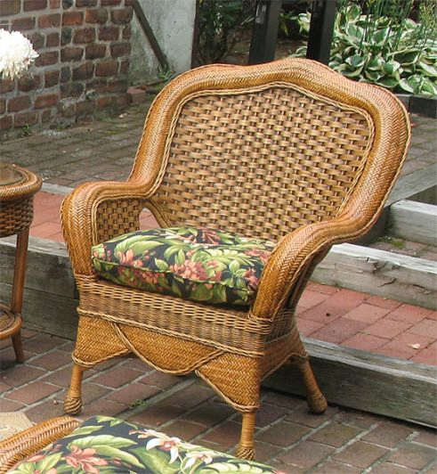 Wicker Warehouse Tangiers Wicker Chair - Thumbnail 2