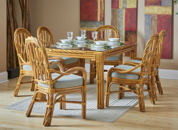 ダイニングテーブル Medea Rattan table ssnt7ds_1.webp