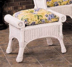 Indoor/Outdoor Replacement Ottoman Cushion (Popular Size)