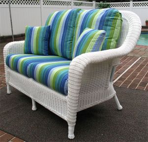 Laguna Beach Resin Wicker Loveseat 