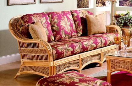 Fiji Indoor Wicker Sofa 