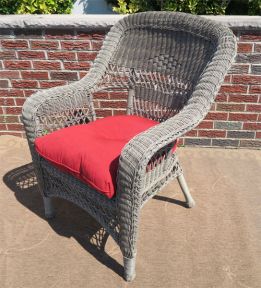 Belair Resin Wicker Chair  Avail (5) Colors