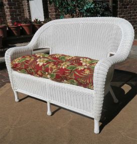 Malibu Resin Wicker Loveseat 
