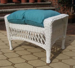 Madrid Resin Wicker Ottoman