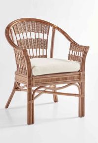 Rattan Dining Chair, Bermuda Style (Minimum 2)