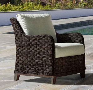 Canyon Lake Resin Wicker Lounge Chair 