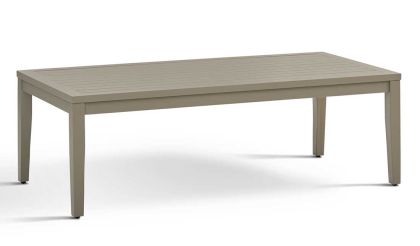 Palm Island All Weather Aluminum Rectangular Cocktail Table