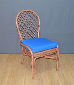 Rattan Dining Chair Armless Florentine Style Tea Wash (Min 2)