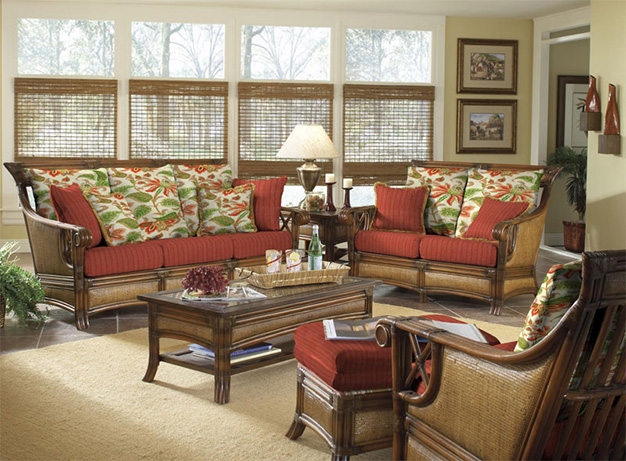 Classic Rattan Style Furntiure Set for your Sunroom