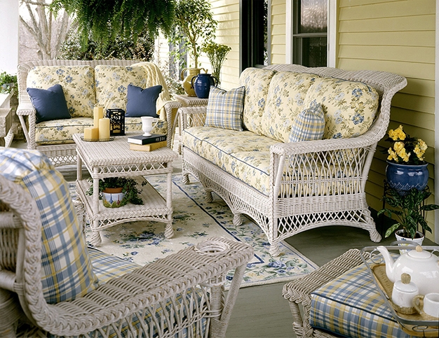 Sofa, Loveseat, Ottoman, and Chair Set for your Sunroom