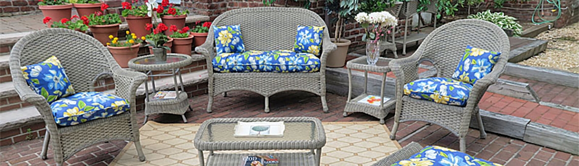 Resin Wicker Patio Furniture, Synthetic Wicker Outdoor Furniture